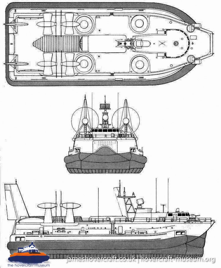 Russian Hovercraft AIST -   (submitted by The <a href='http://www.hovercraft-museum.org/' target='_blank'>Hovercraft Museum Trust</a>).
